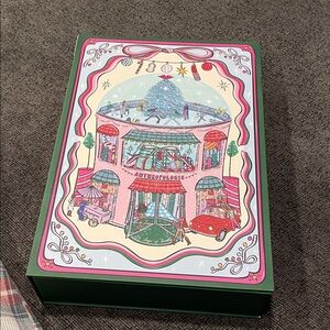 Anthropologie 24 Days of Beauty Advent Calendar half used